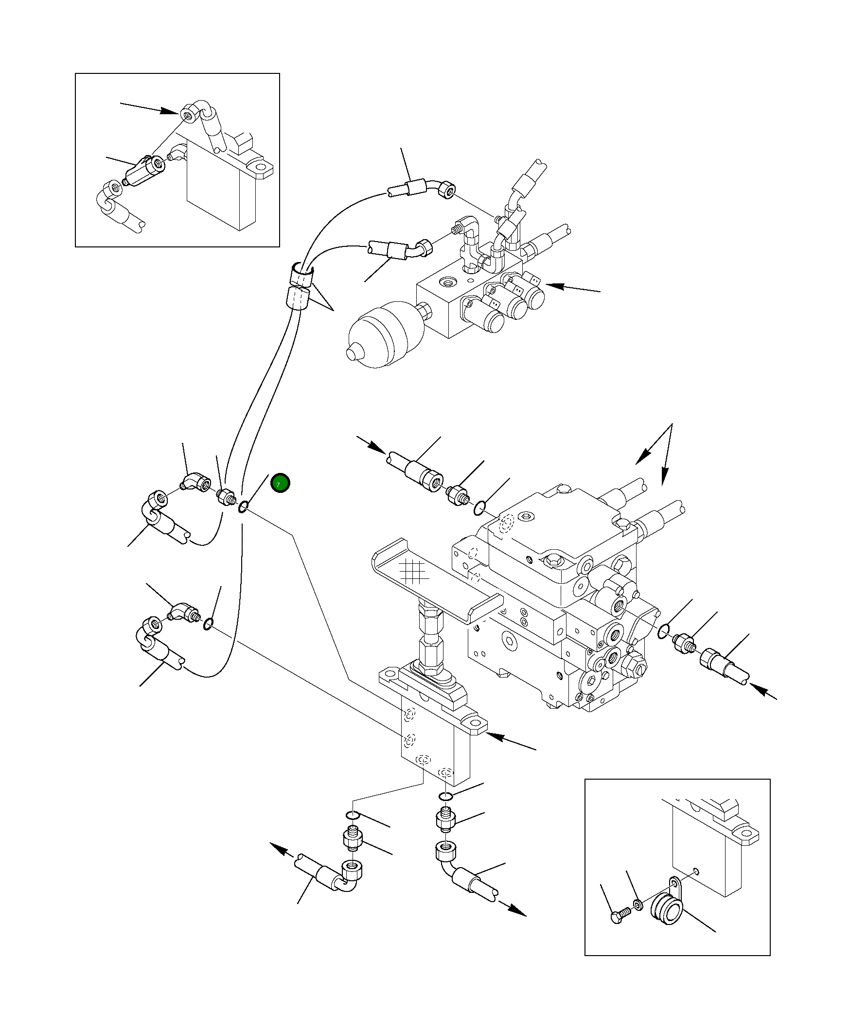 Кольцо уплотнительное (O-Ring) 855670023 Komatsu