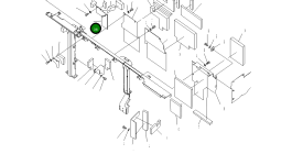Крышка 21M-54-22370 Komatsu