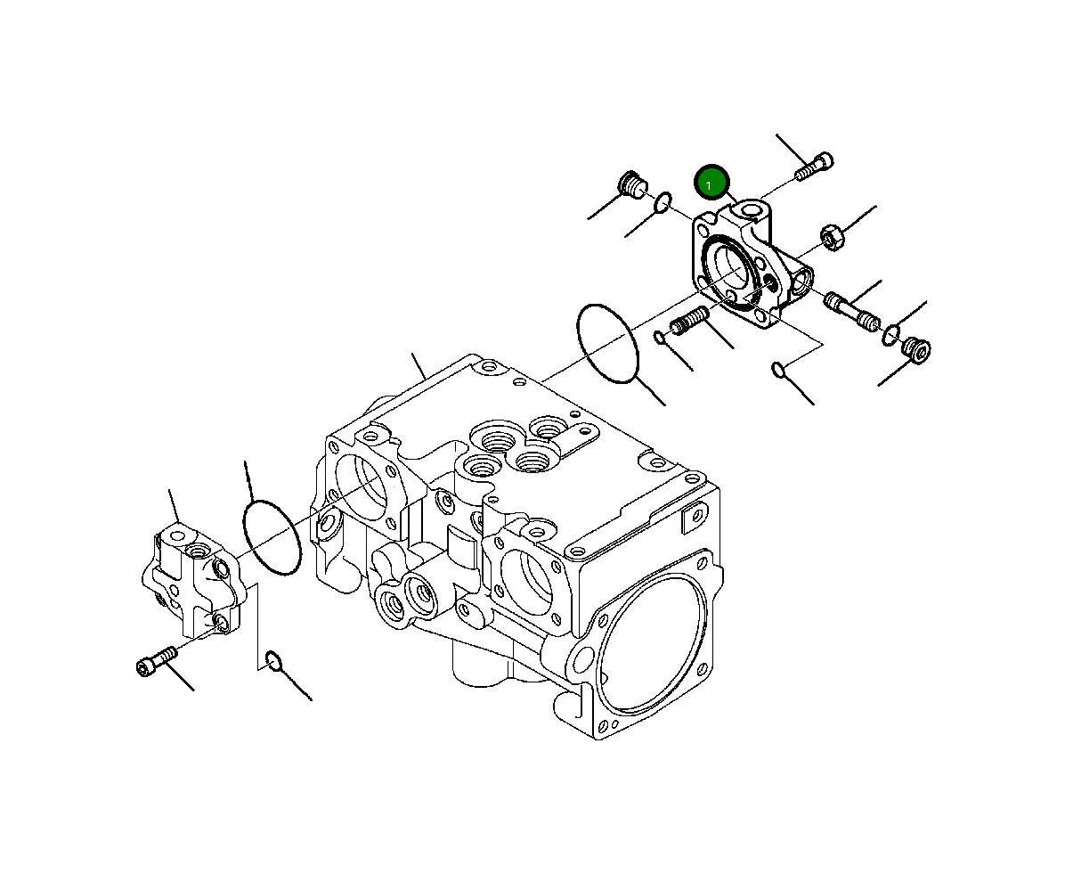 Крышка 720-2T-14521 Komatsu