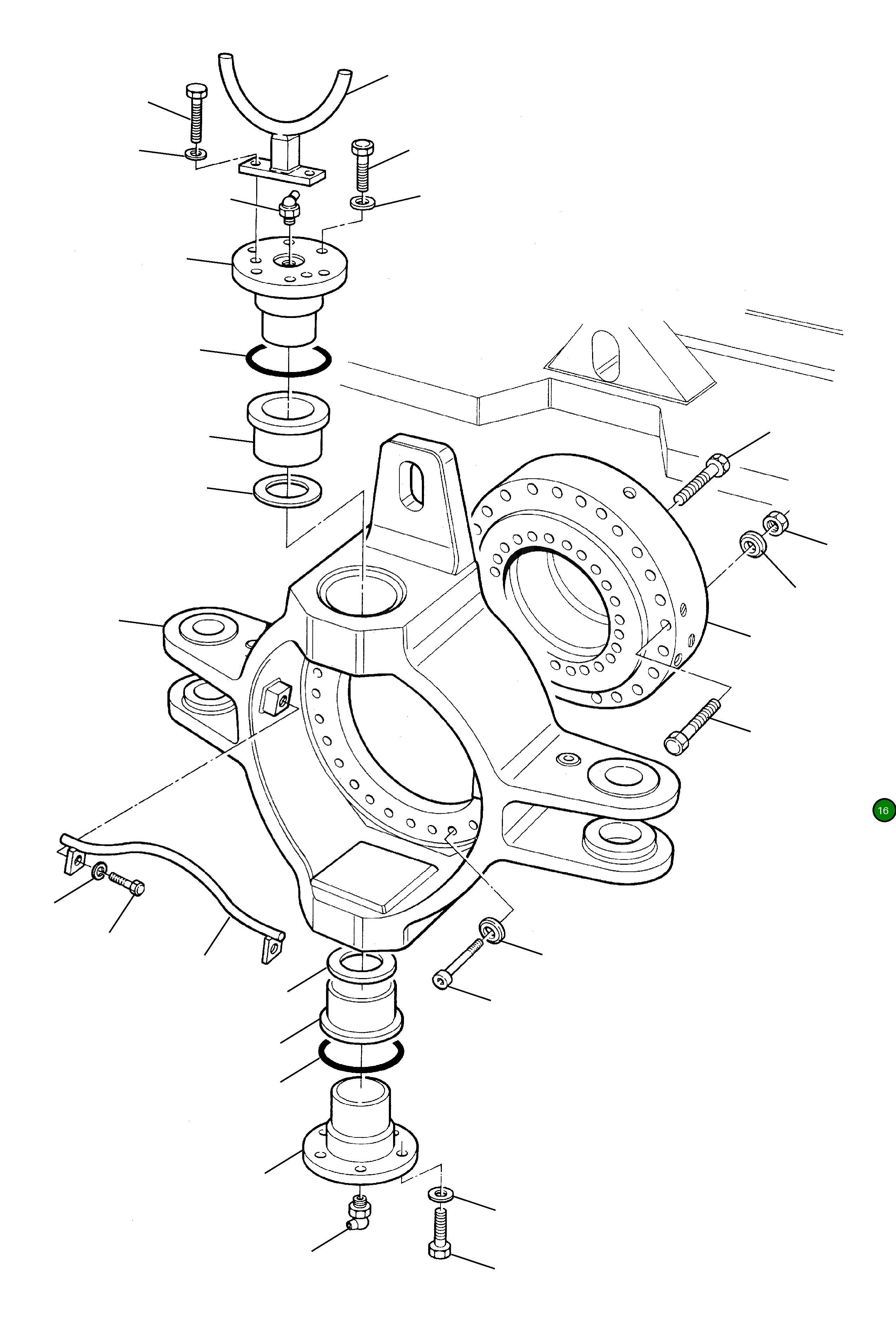 Болт 801070046 Komatsu