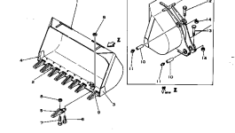 Болт 145-70-33310 Komatsu