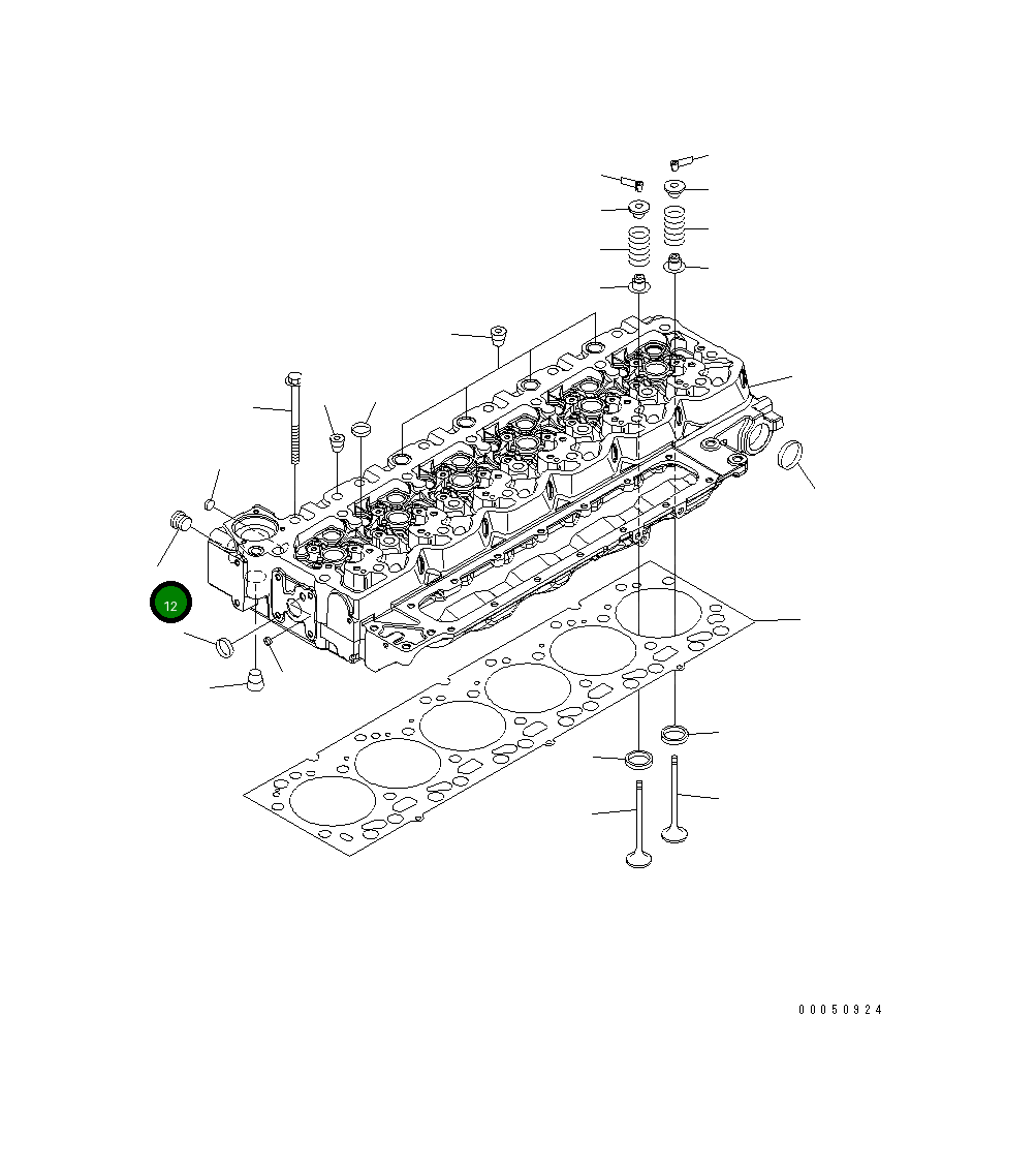 Кольцо уплотнительное (O-Ring) 6216-14-6860  Komatsu