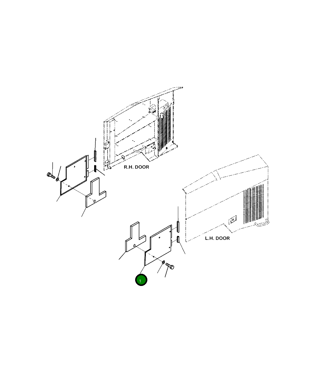 Крышка 423-54-52340 Komatsu