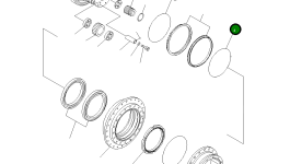Кольцо уплотнительное (O-Ring) 14S-27-11270 Komatsu