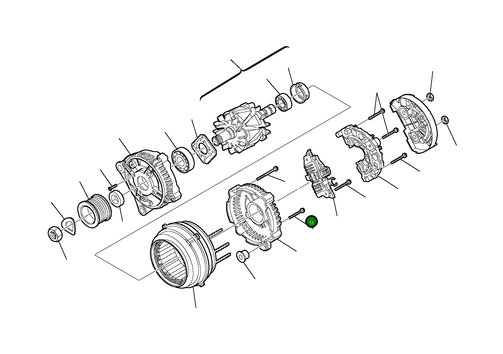 Кольцо EA42471431 Komatsu