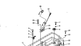 Кронштейн 6693-22-5410 Komatsu