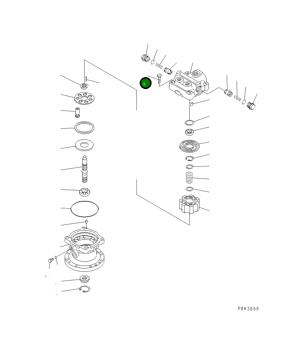 Болт 01010-81250 Komatsu