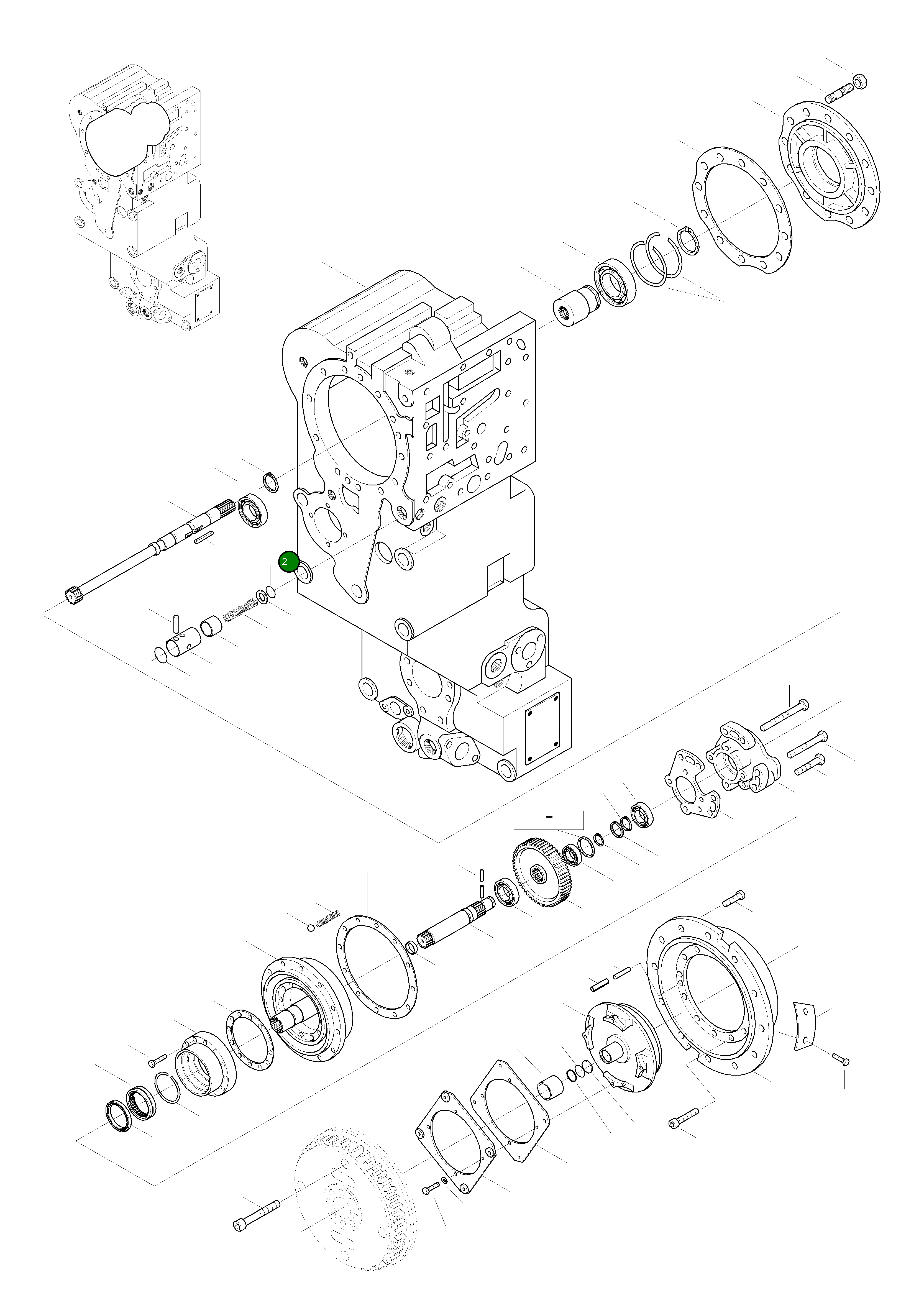 Кольцо 42Y-00-H1270  Komatsu