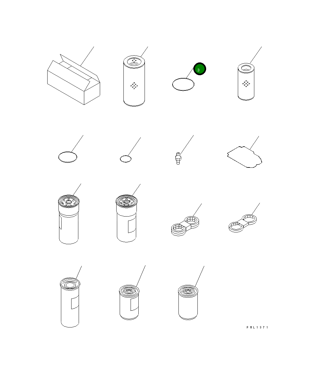 Кольцо уплотнительное (O-Ring) 07000-E5165 Komatsu