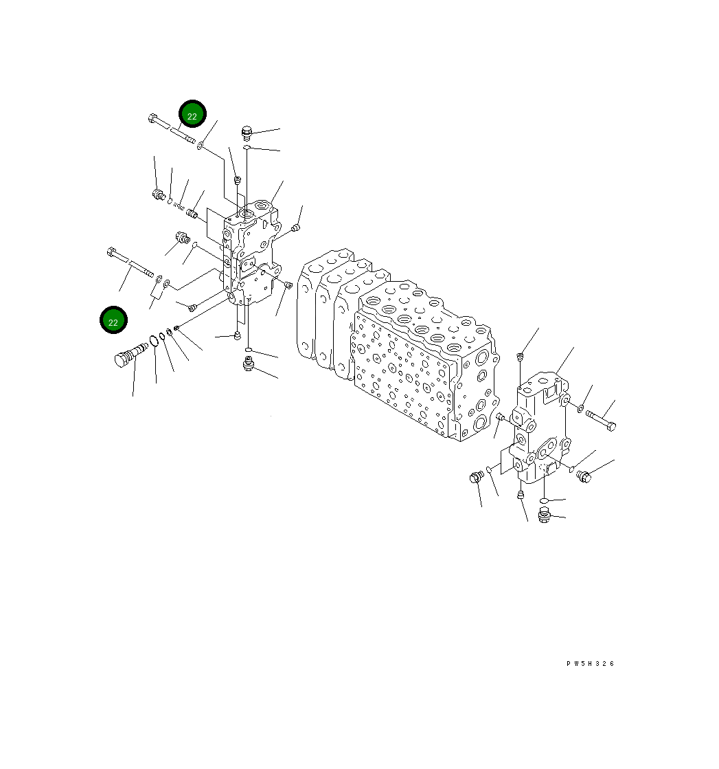 Болт 723-46-15480 Komatsu