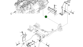 Крышка 23H-06-12011 Komatsu