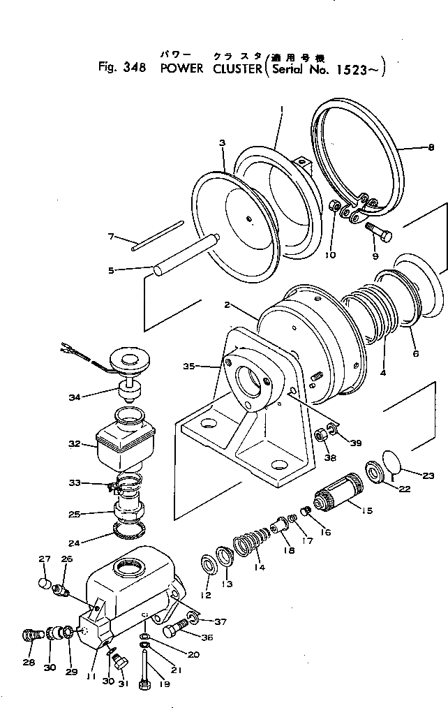 Болт 234-43-14350  Komatsu
