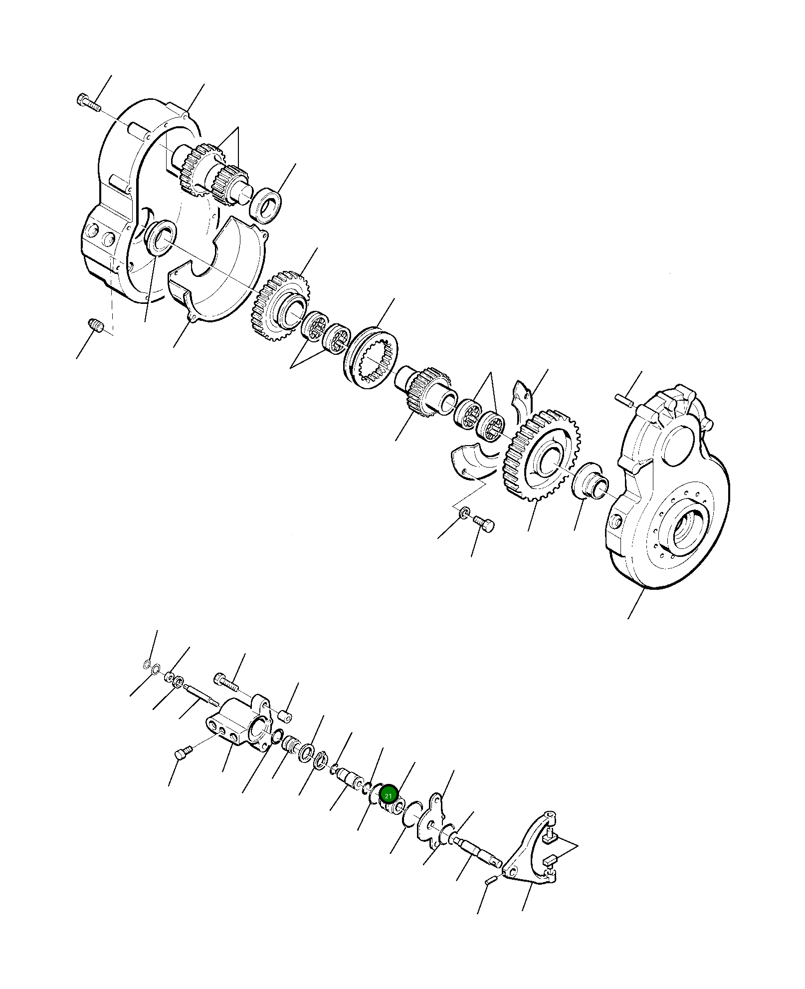 Кольцо уплотнительное (O-Ring) 855021617 Komatsu