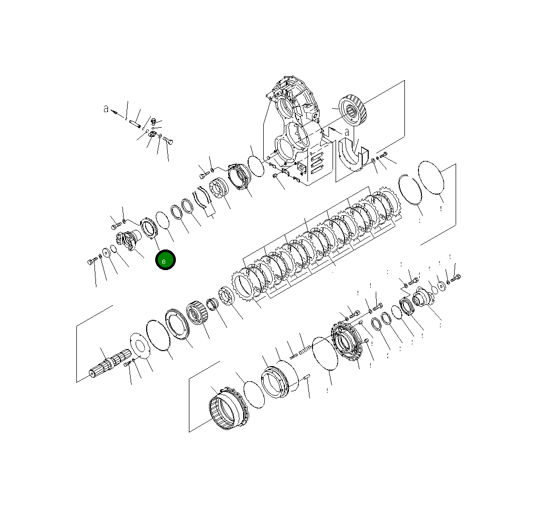 Крышка 426-15-43160  Komatsu