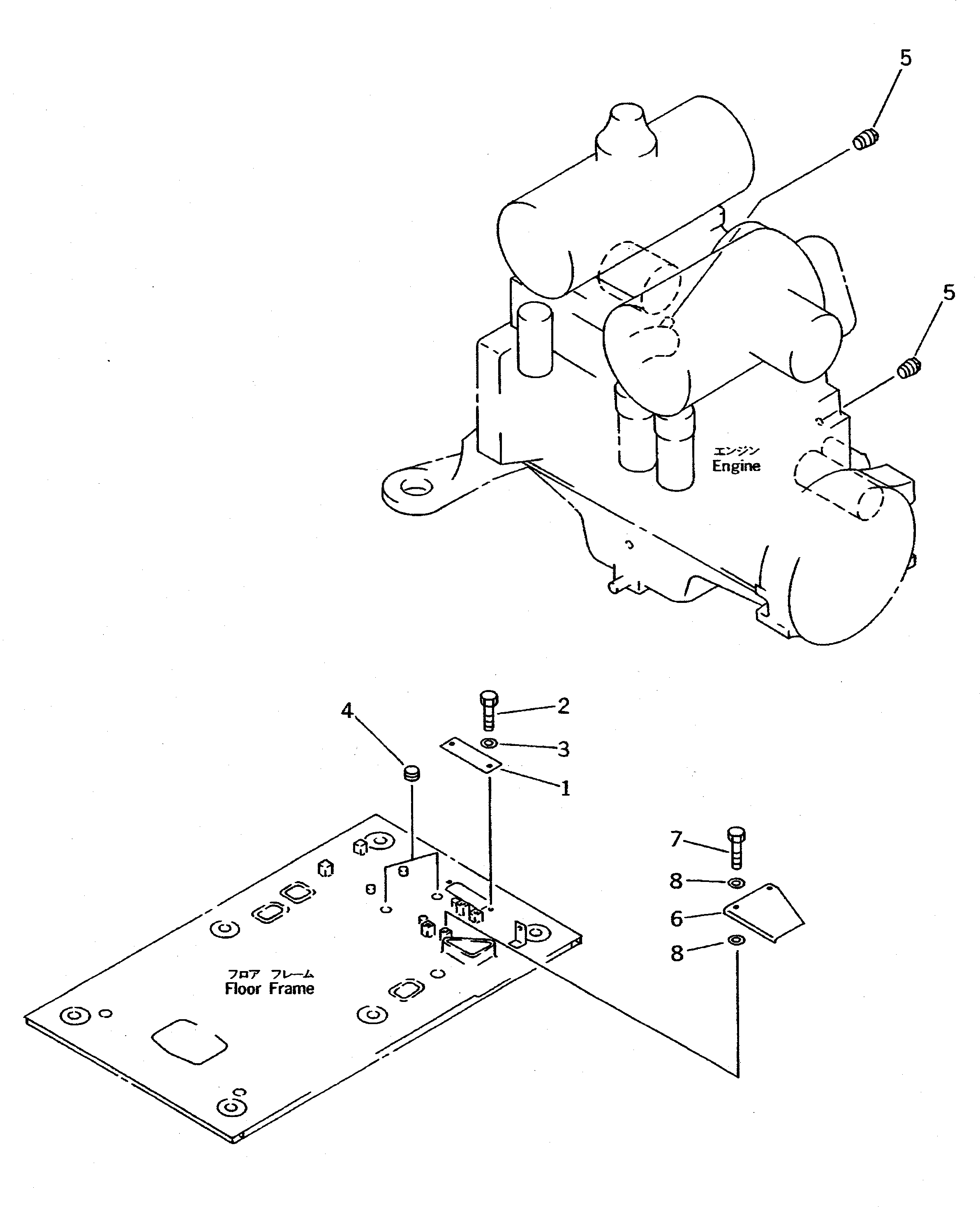 Крышка 209-54-51240 Komatsu