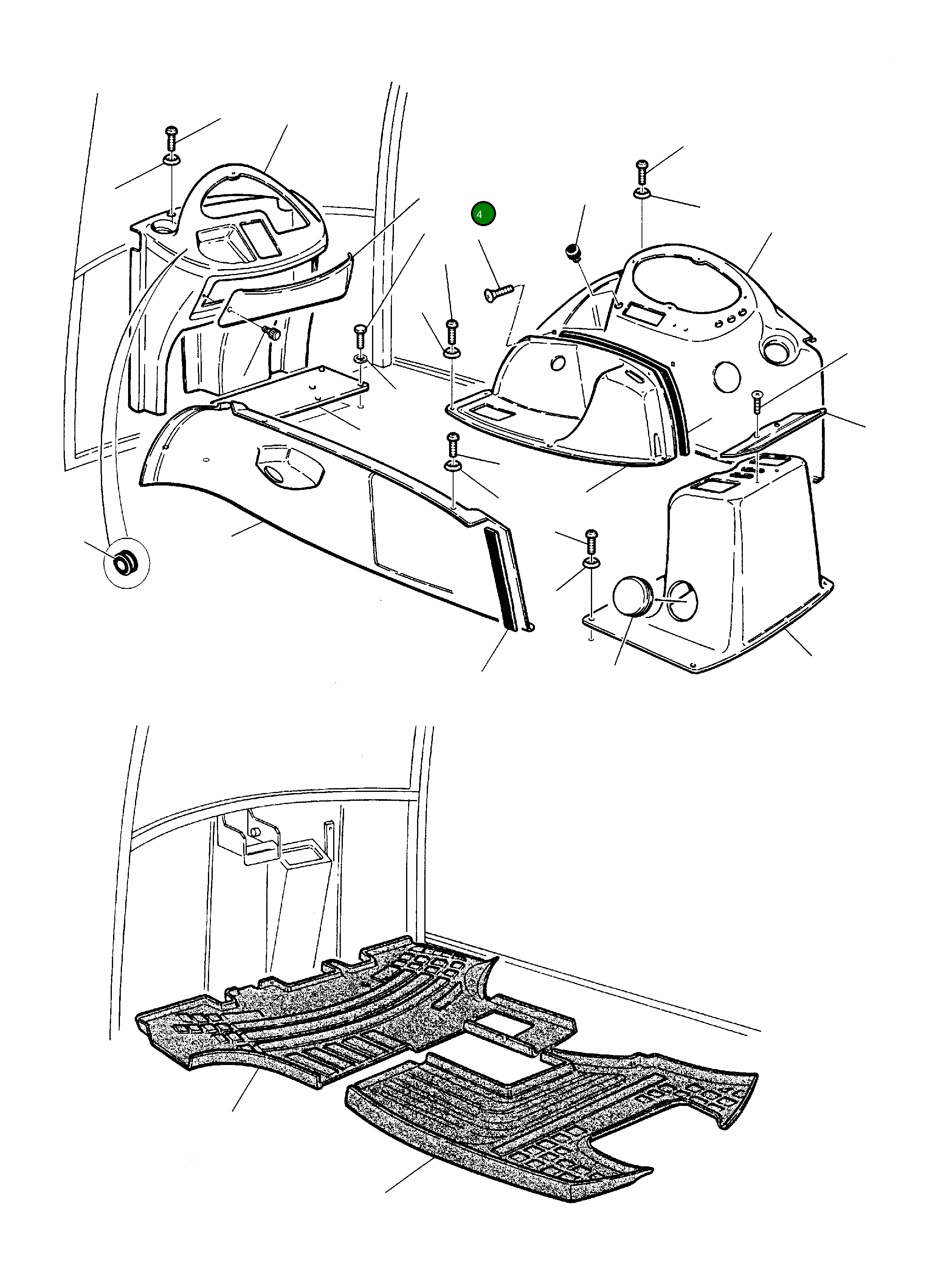 Крышка 312605736  Komatsu