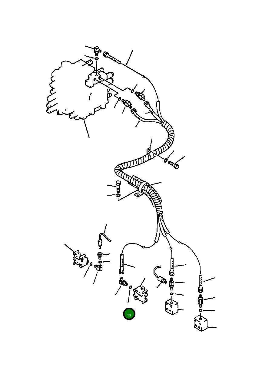 Кольцо уплотнительное (O-Ring) 07002-02423 Komatsu