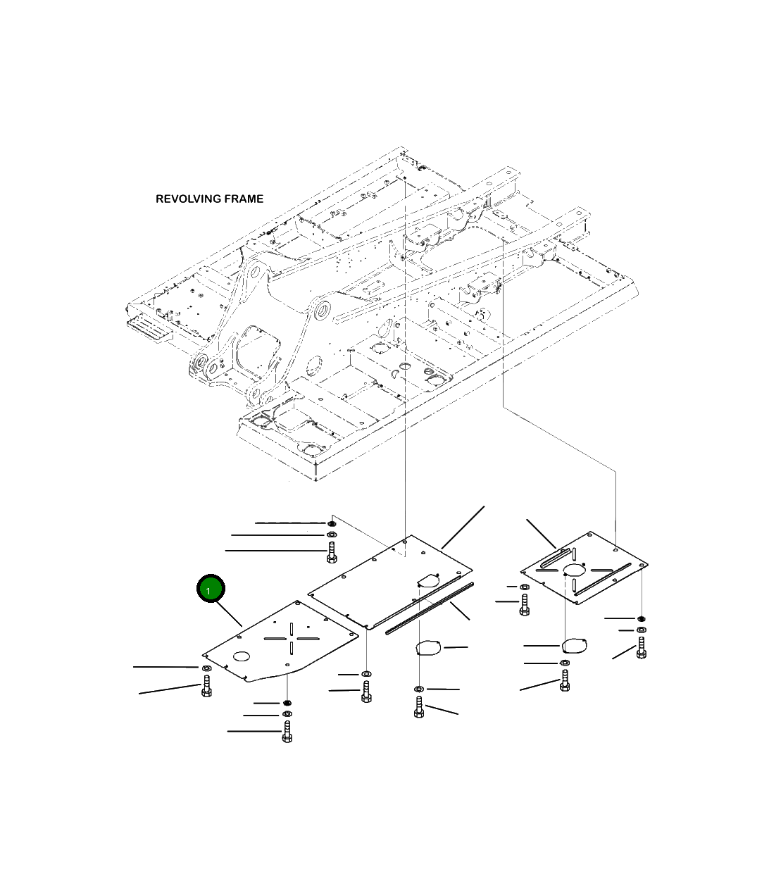 Крышка 207-54-42171 Komatsu