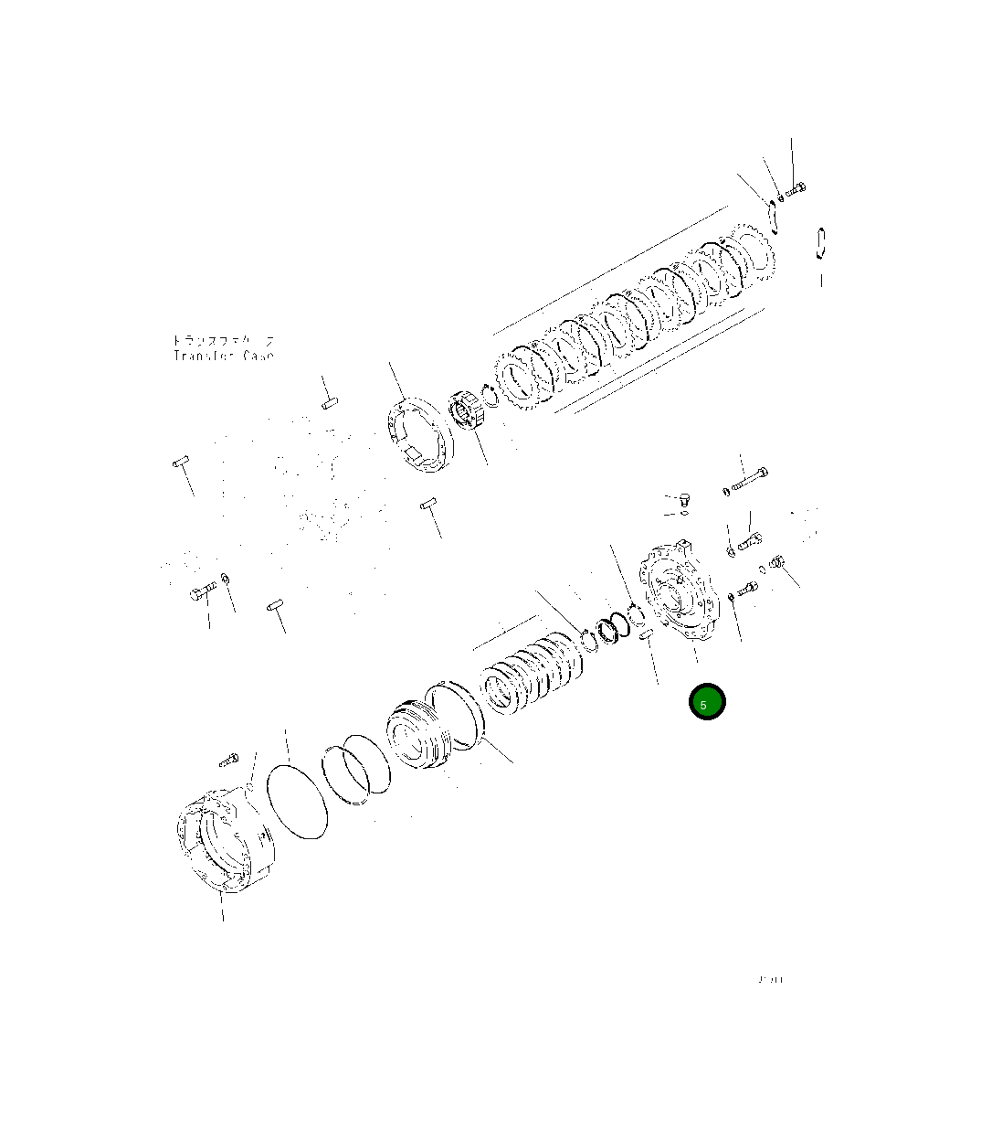 Крышка 419-17-57121 Komatsu