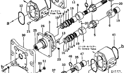 Корпус 07427-67220 Komatsu