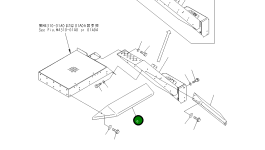 Крышка 428-54-24192 Komatsu
