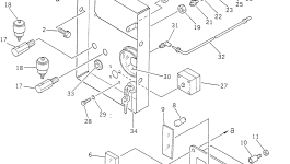 Рамка 6967-85-3630 Komatsu
