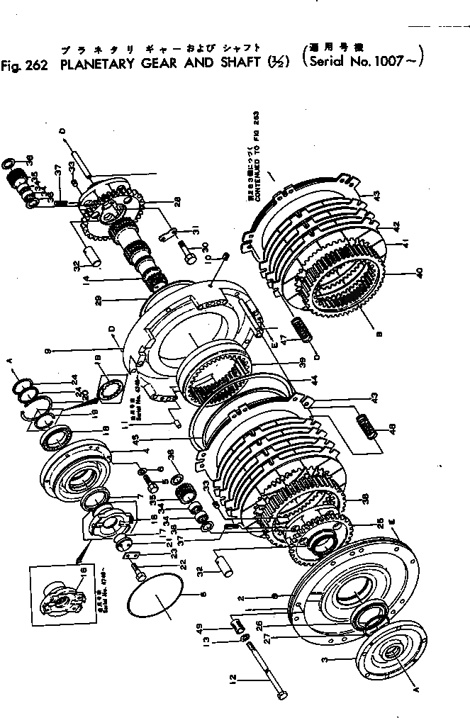 Болт 145-14-11561  Komatsu