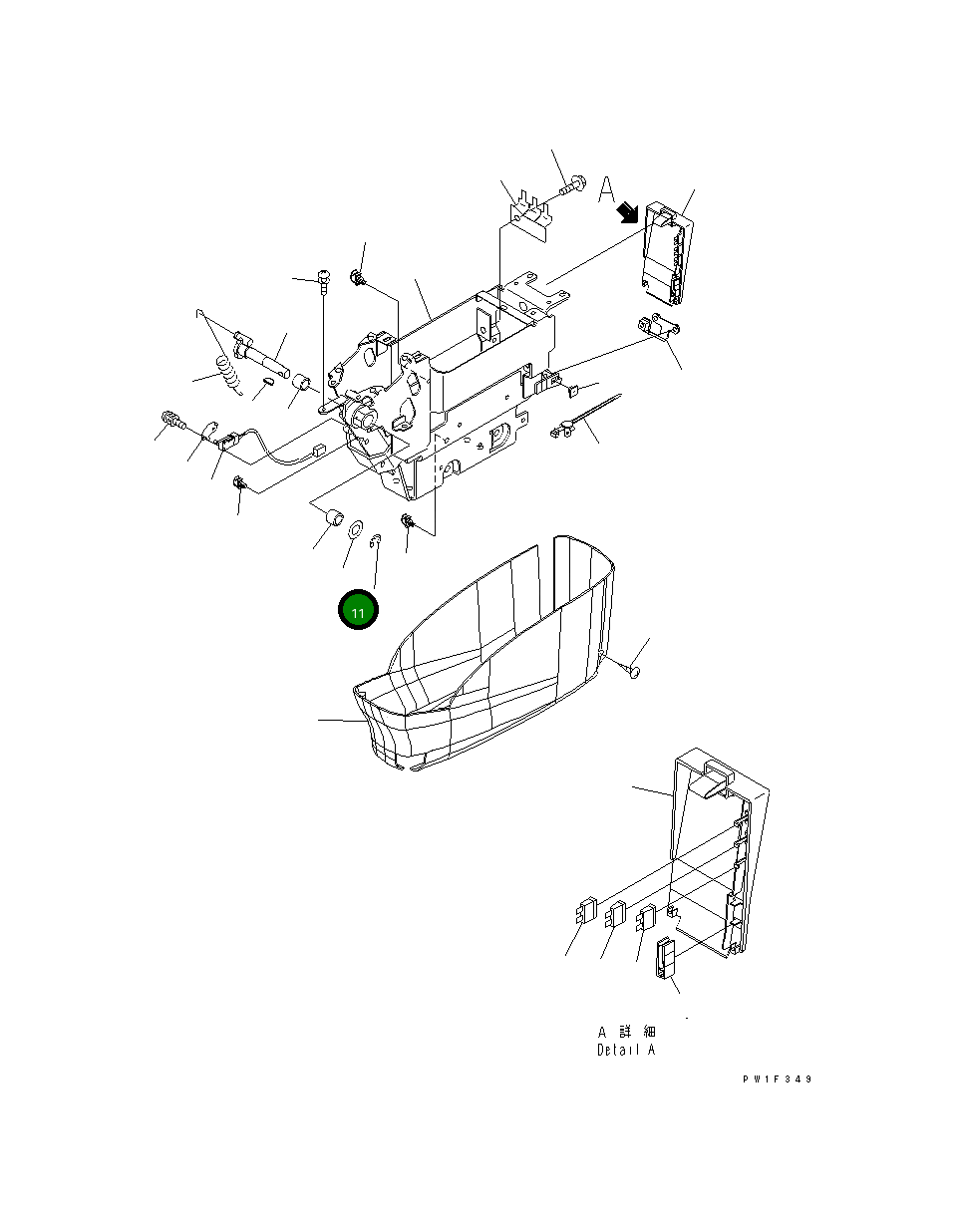 Кольцо 20Y-43-31450  Komatsu