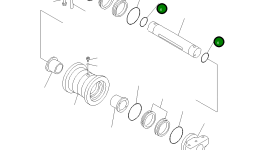 Кольцо уплотнительное (O-Ring) 20Y-30-38640 Komatsu