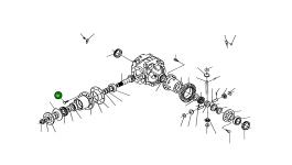 Болт 016.01.1209 Komatsu