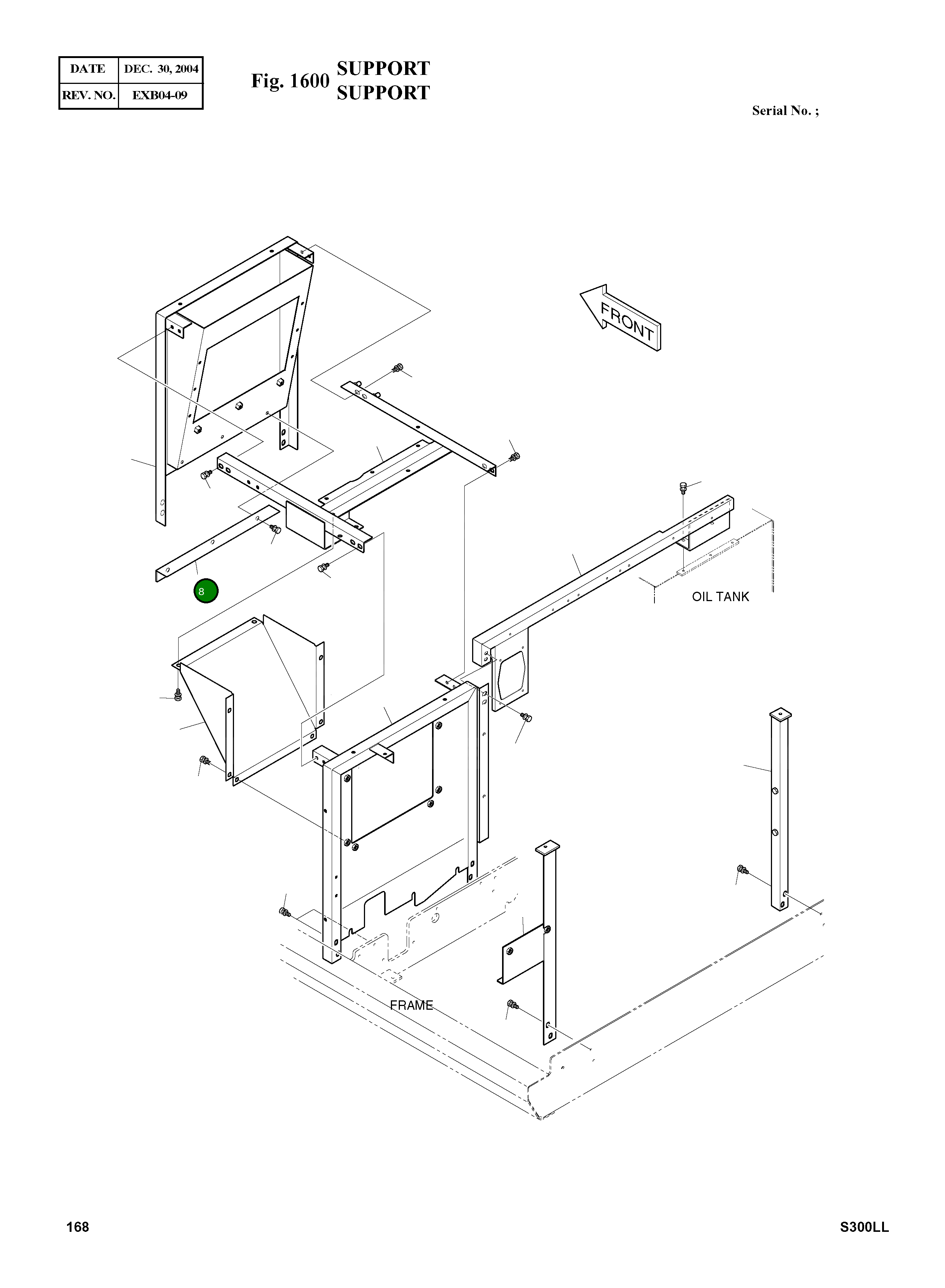Крышка 621-03009 Komatsu