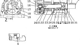 Палец 266-81-53330 Komatsu