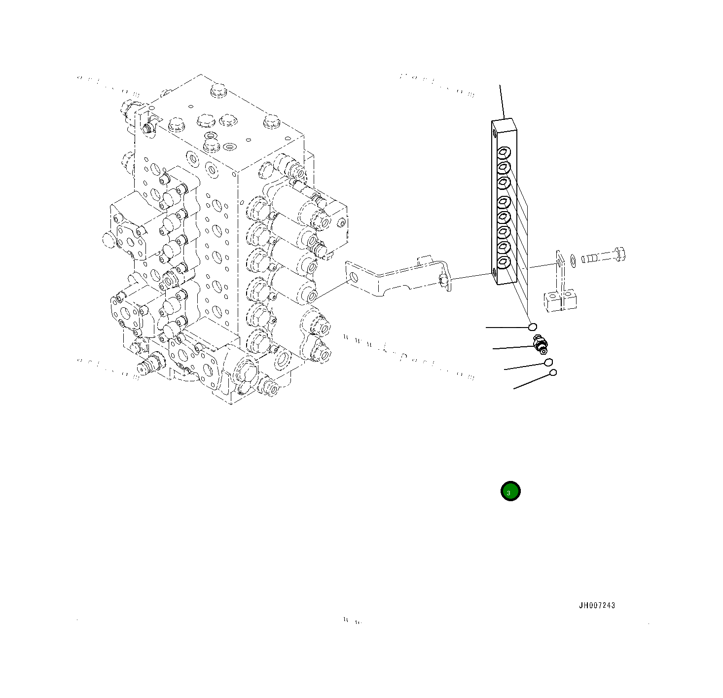 Кольцо уплотнительное (O-Ring) 2016011390 Komatsu