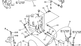 Клипса 08035-03014 Komatsu