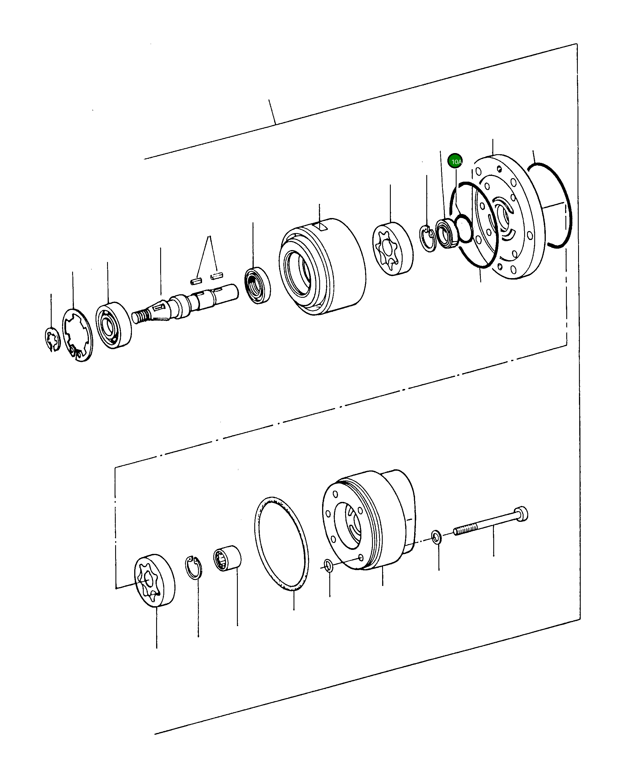 Кольцо 3228385M1 Komatsu