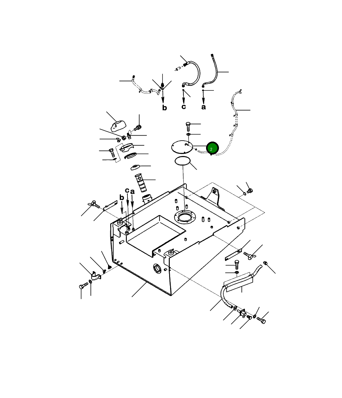Крышка 421-04-41150  Komatsu