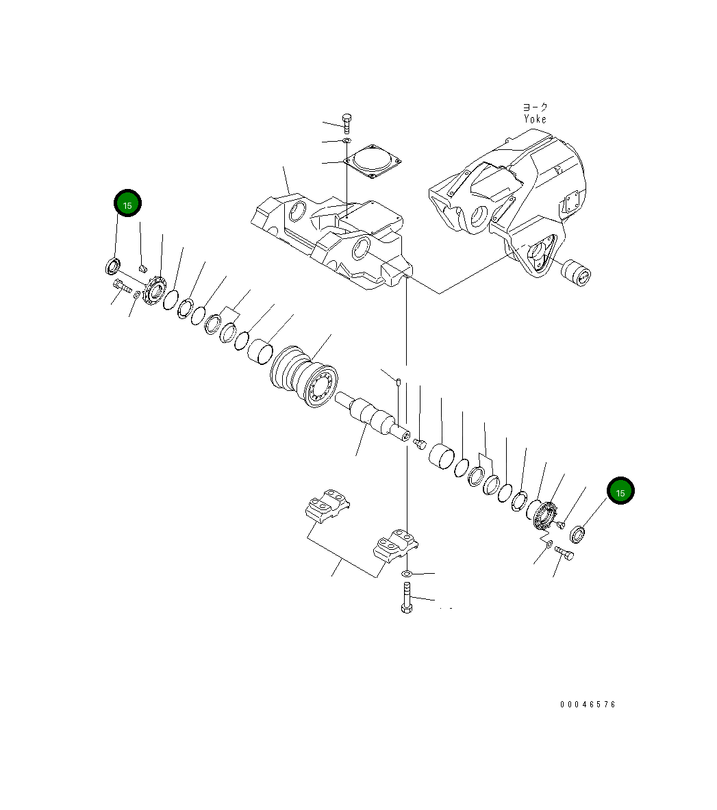 Кольцо 195-30-62681 Komatsu