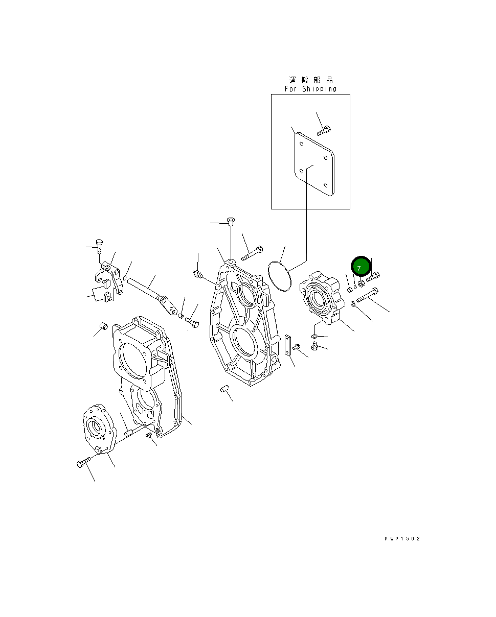 Кольцо уплотнительное (O-Ring) 20E-14-K1430 Komatsu