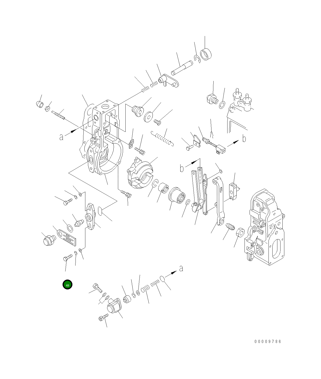 Болт DK010038-18 Komatsu