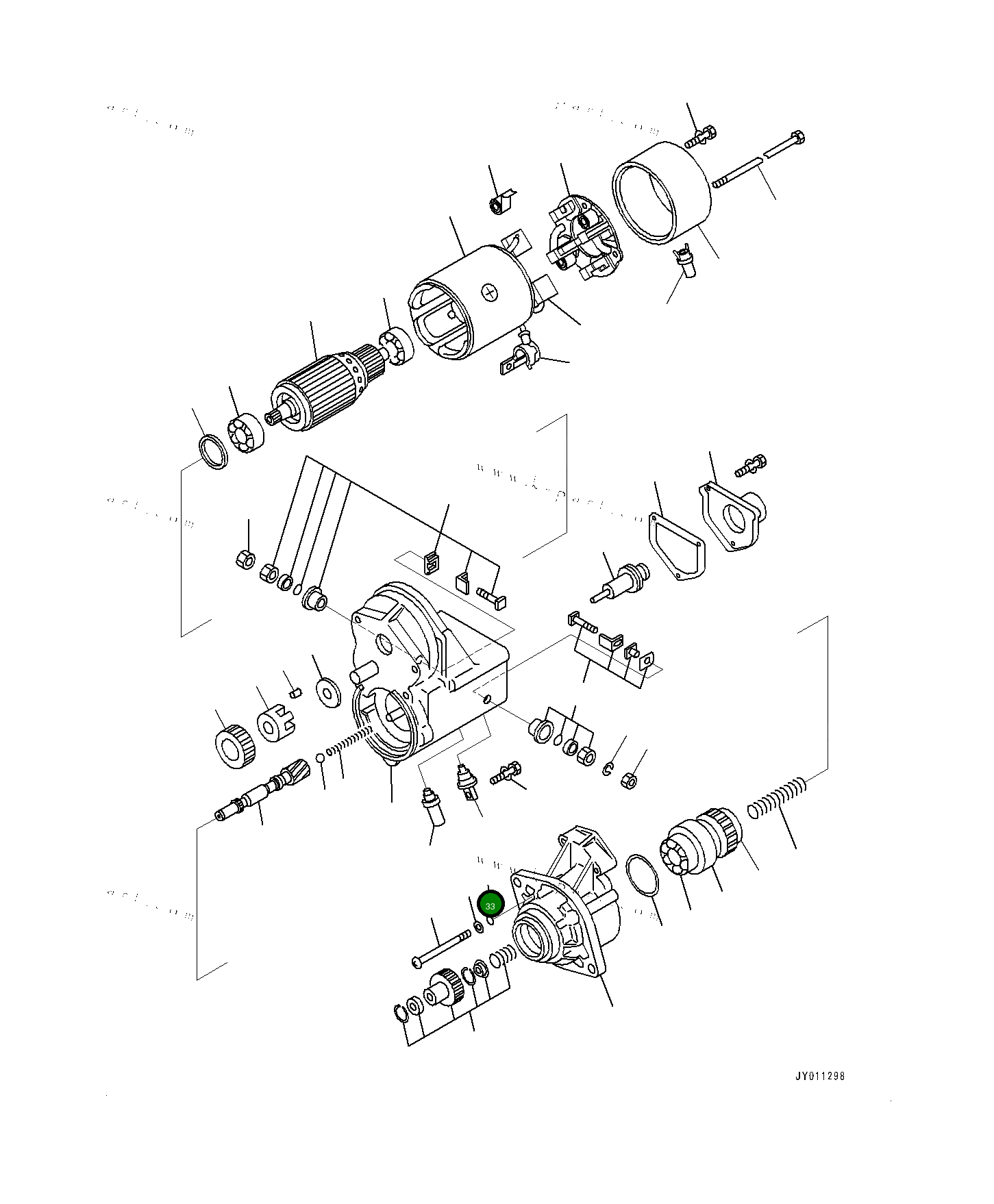 Кольцо уплотнительное (O-Ring) ND9080110050  Komatsu