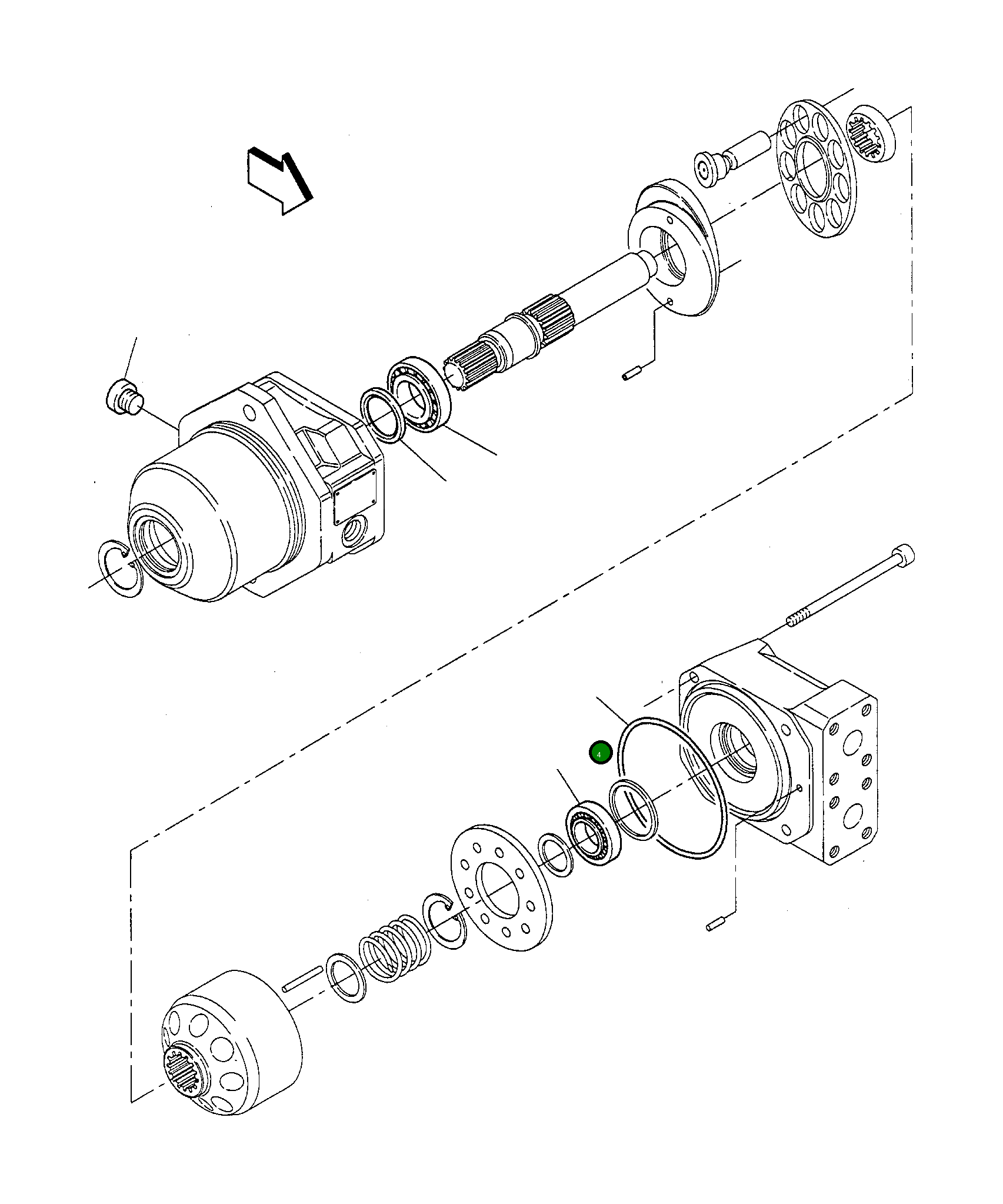 Кольцо уплотнительное (O-Ring) 842310027  Komatsu