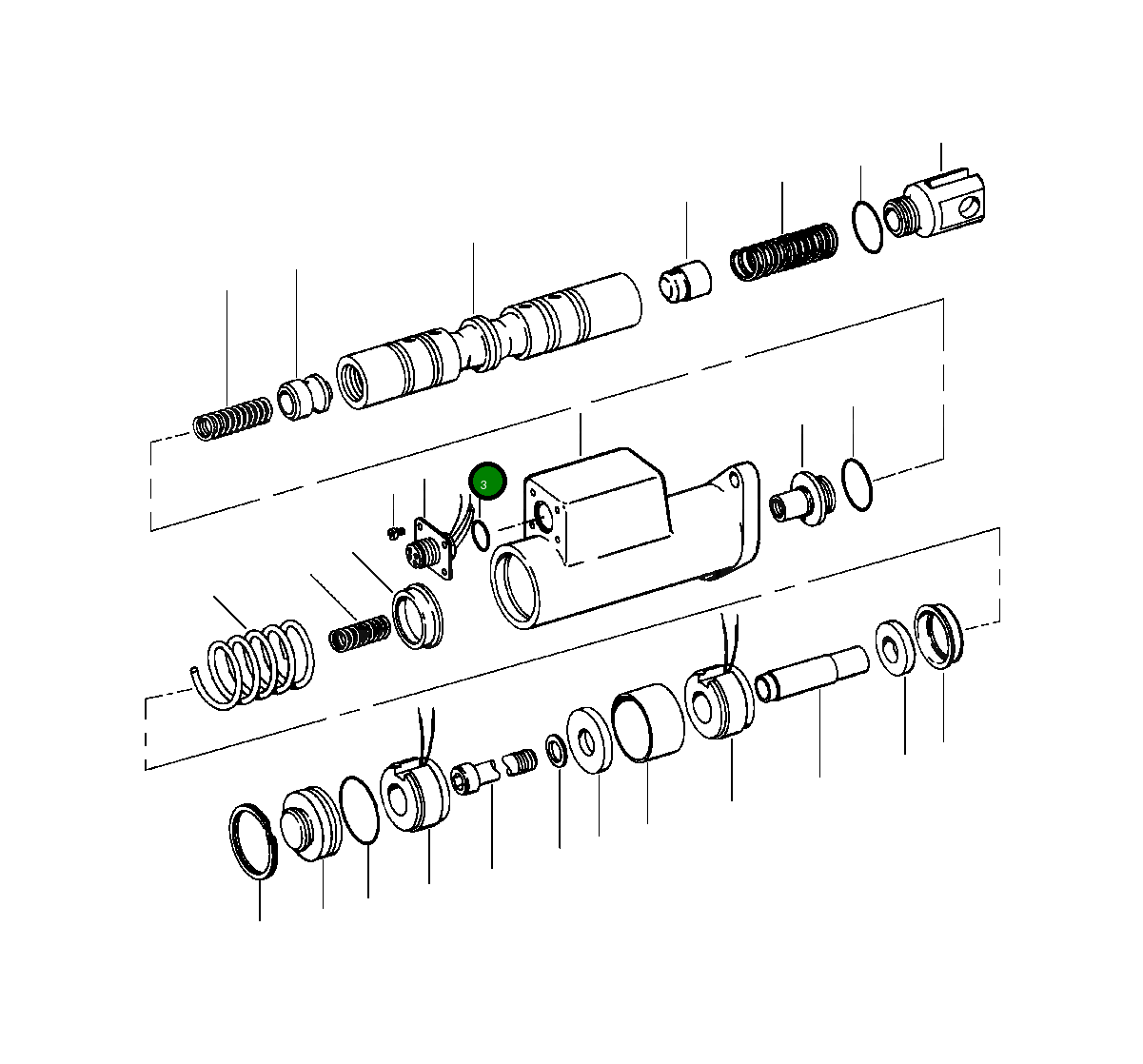 Кольцо уплотнительное (O-Ring) 364 840 R1 Komatsu