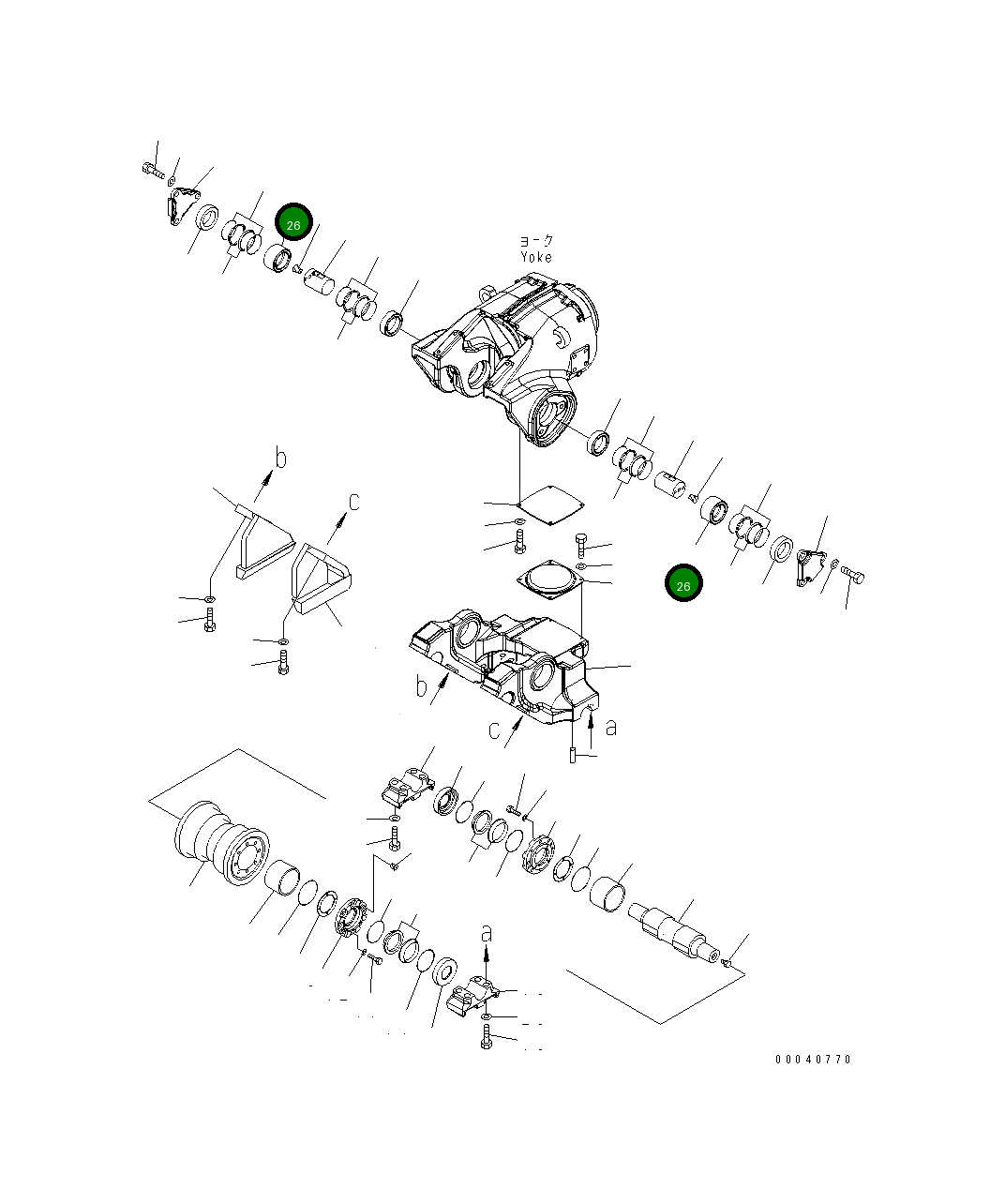 Кольцо 198-30-68730 Komatsu