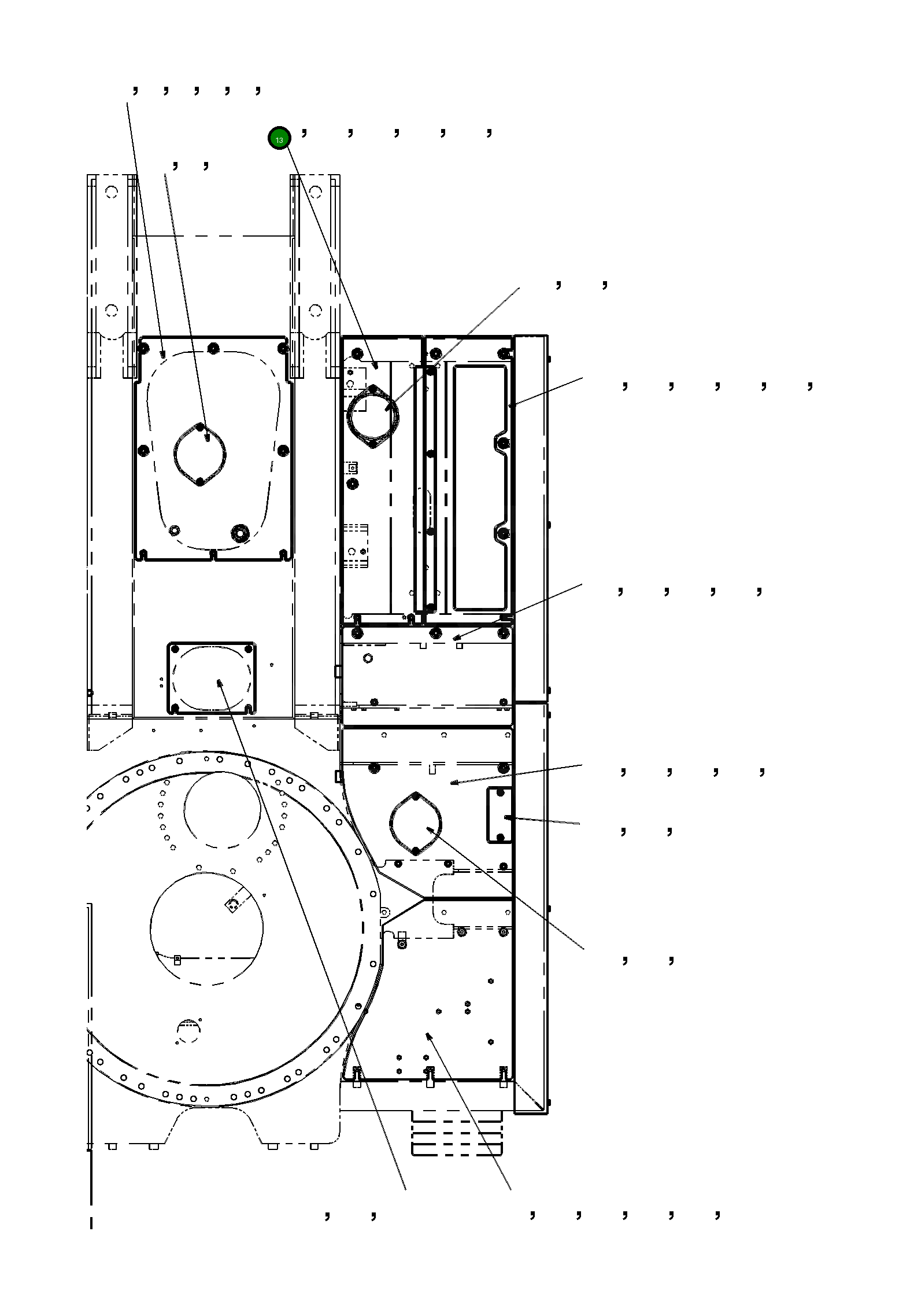 Крышка 208-54-83910  Komatsu