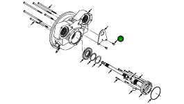 Болт 970 736 R1 Komatsu