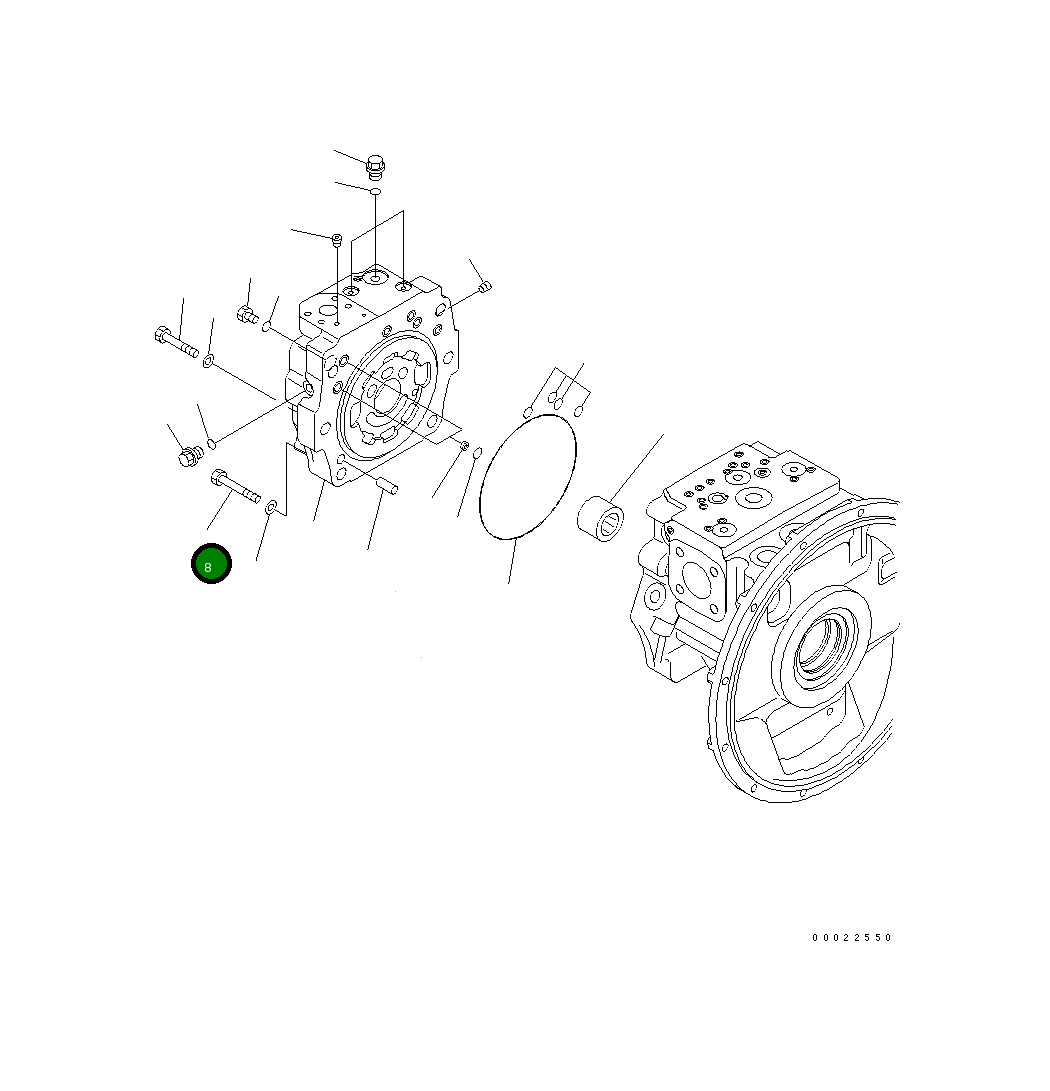 Болт 01010-61670 Komatsu