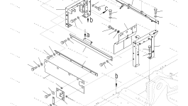 Крышка 208-54-21581 Komatsu