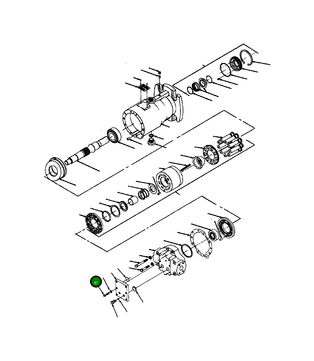 Болт 26 103  Komatsu