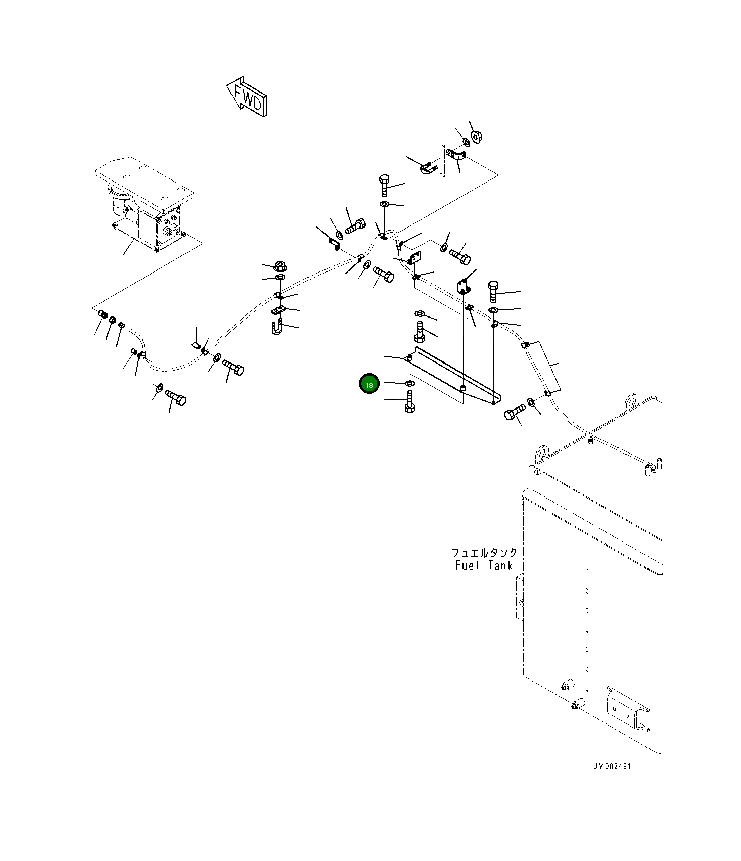 Крышка 561-04-81540 Komatsu