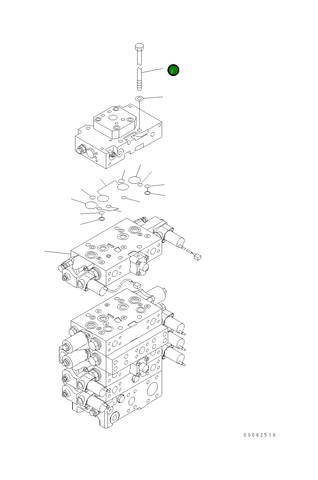 Болт 723-46-18880 Komatsu